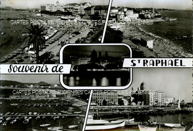 Cartes postales anciennes > CARTES POSTALES > carte postale ancienne > cartes-postales-ancienne.com Provence alpes cote d'azur Saint Raphael
