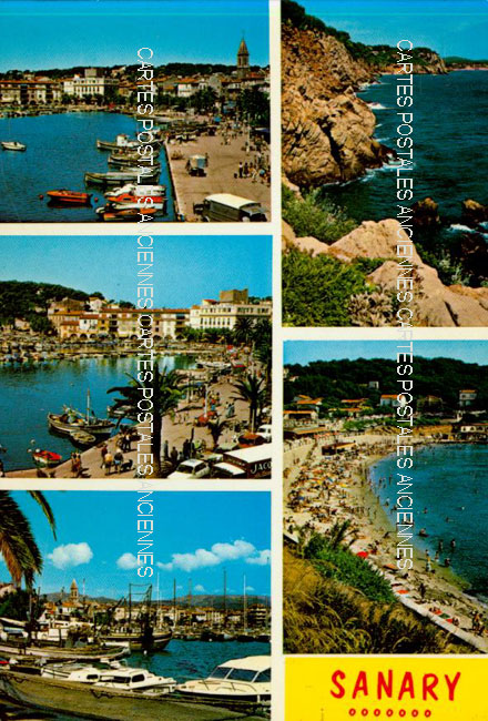 Cartes postales anciennes > CARTES POSTALES > carte postale ancienne > cartes-postales-ancienne.com Provence alpes cote d'azur Sanary Sur Mer