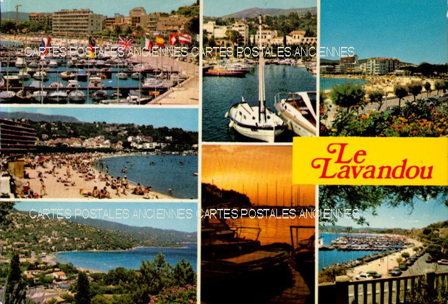 Cartes postales anciennes > CARTES POSTALES > carte postale ancienne > cartes-postales-ancienne.com Provence alpes cote d'azur Le Lavandou