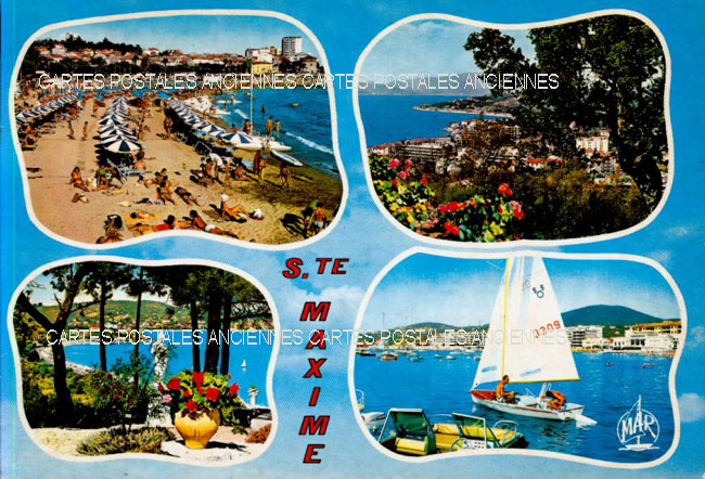 Cartes postales anciennes > CARTES POSTALES > carte postale ancienne > cartes-postales-ancienne.com Provence alpes cote d'azur Sainte Maxime