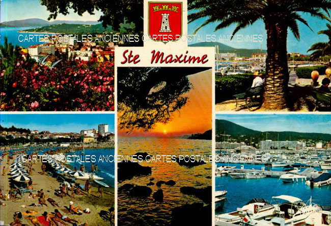 Cartes postales anciennes > CARTES POSTALES > carte postale ancienne > cartes-postales-ancienne.com Provence alpes cote d'azur Sainte Maxime