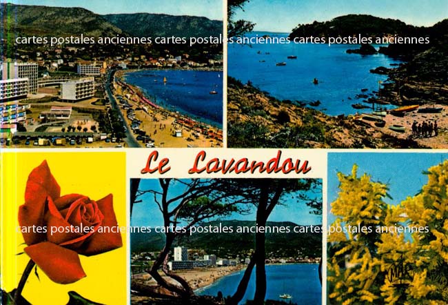 Cartes postales anciennes > CARTES POSTALES > carte postale ancienne > cartes-postales-ancienne.com Provence alpes cote d'azur Le Lavandou