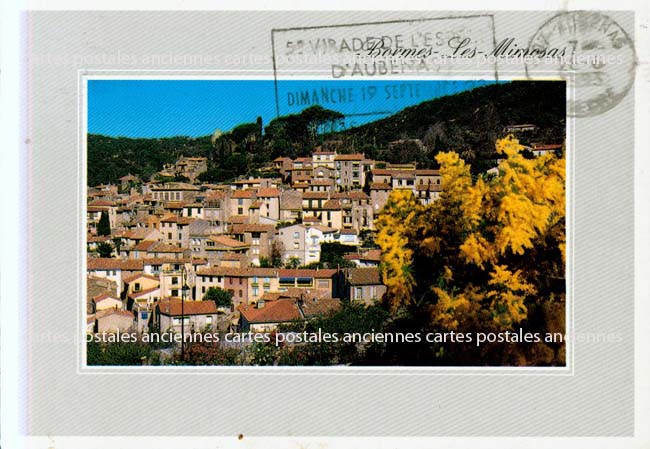 Cartes postales anciennes > CARTES POSTALES > carte postale ancienne > cartes-postales-ancienne.com Provence alpes cote d'azur Var Bormes Les Mimosas