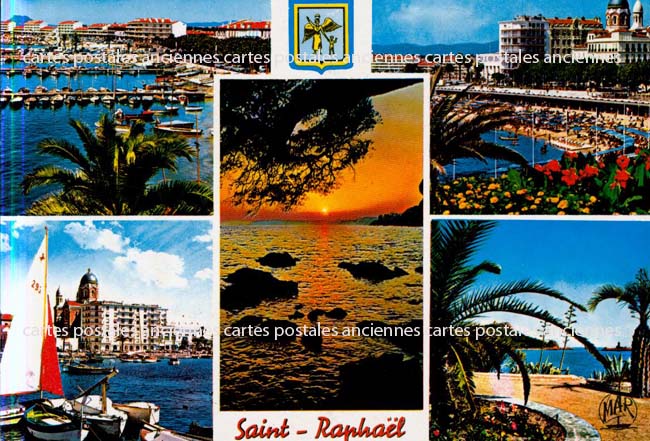 Cartes postales anciennes > CARTES POSTALES > carte postale ancienne > cartes-postales-ancienne.com Provence alpes cote d'azur Saint Raphael
