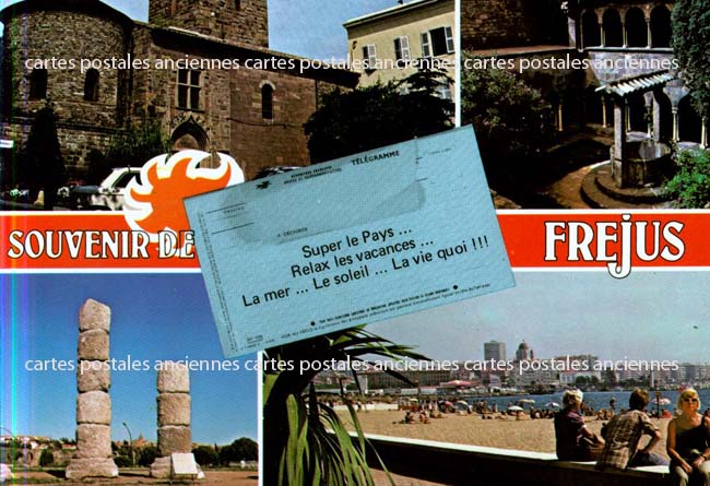 Cartes postales anciennes > CARTES POSTALES > carte postale ancienne > cartes-postales-ancienne.com Provence alpes cote d'azur Frejus