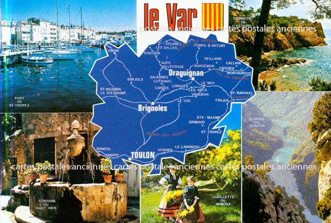 Cartes postales anciennes > CARTES POSTALES > carte postale ancienne > cartes-postales-ancienne.com Provence alpes cote d'azur Brignoles