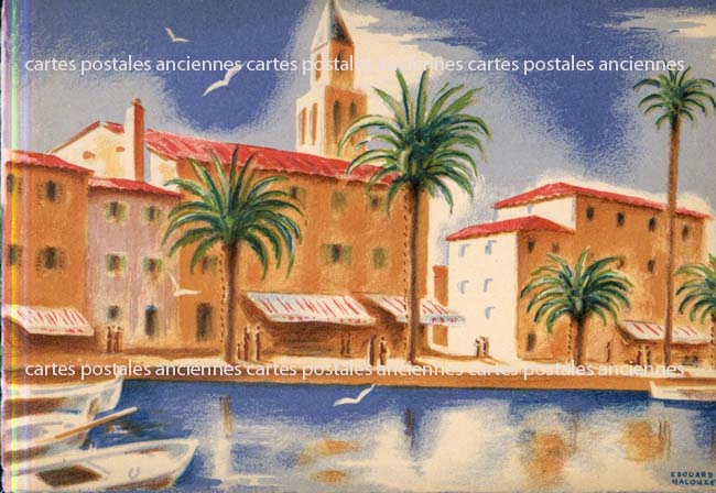 Cartes postales anciennes > CARTES POSTALES > carte postale ancienne > cartes-postales-ancienne.com Provence alpes cote d'azur Sanary Sur Mer