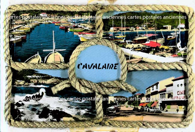 Cartes postales anciennes > CARTES POSTALES > carte postale ancienne > cartes-postales-ancienne.com Provence alpes cote d'azur Var Cavalaire Sur Mer