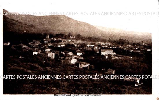 Cartes postales anciennes > CARTES POSTALES > carte postale ancienne > cartes-postales-ancienne.com Provence alpes cote d'azur Sollies Pont