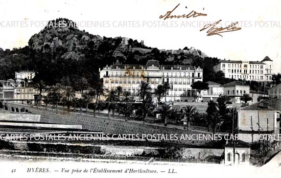 Cartes postales anciennes > CARTES POSTALES > carte postale ancienne > cartes-postales-ancienne.com Provence alpes cote d'azur Hyeres