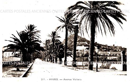 Cartes postales anciennes > CARTES POSTALES > carte postale ancienne > cartes-postales-ancienne.com Provence alpes cote d'azur Hyeres