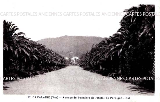 Cartes postales anciennes > CARTES POSTALES > carte postale ancienne > cartes-postales-ancienne.com Provence alpes cote d'azur Var Cavalaire Sur Mer