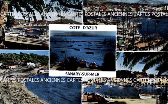 Cartes postales anciennes > CARTES POSTALES > carte postale ancienne > cartes-postales-ancienne.com Provence alpes cote d'azur Sanary Sur Mer