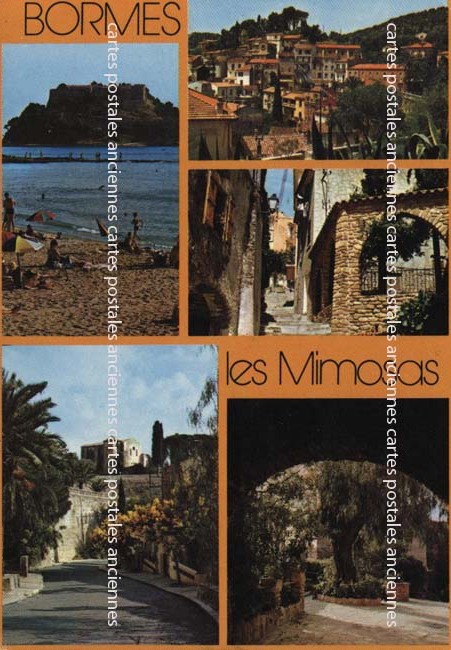 Cartes postales anciennes > CARTES POSTALES > carte postale ancienne > cartes-postales-ancienne.com Provence alpes cote d'azur Var Bormes Les Mimosas