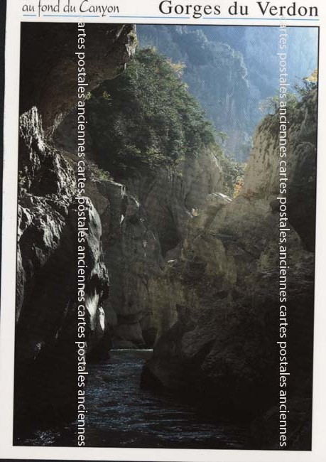 Cartes postales anciennes > CARTES POSTALES > carte postale ancienne > cartes-postales-ancienne.com Provence alpes cote d'azur Alpes de haute provence Saint Croix Du Verdon