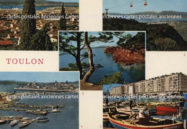Cartes postales anciennes > CARTES POSTALES > carte postale ancienne > cartes-postales-ancienne.com Provence alpes cote d'azur Toulon