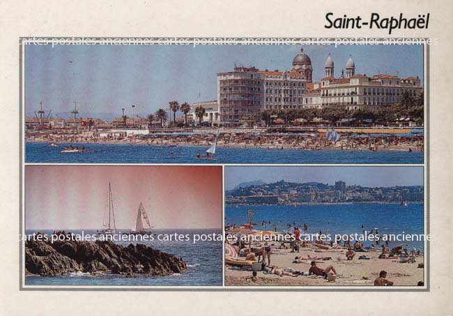 Cartes postales anciennes > CARTES POSTALES > carte postale ancienne > cartes-postales-ancienne.com Provence alpes cote d'azur Saint Raphael