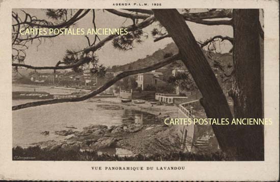 Cartes postales anciennes > CARTES POSTALES > carte postale ancienne > cartes-postales-ancienne.com Provence alpes cote d'azur Le Lavandou
