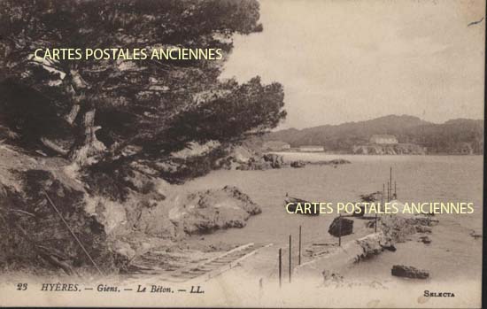 Cartes postales anciennes > CARTES POSTALES > carte postale ancienne > cartes-postales-ancienne.com Provence alpes cote d'azur Hyeres