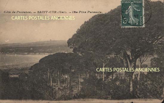 Cartes postales anciennes > CARTES POSTALES > carte postale ancienne > cartes-postales-ancienne.com Provence alpes cote d'azur Var Saint Cyr Sur Mer