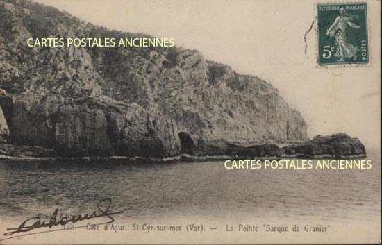 Cartes postales anciennes > CARTES POSTALES > carte postale ancienne > cartes-postales-ancienne.com Provence alpes cote d'azur Var Saint Cyr Sur Mer