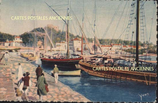 Cartes postales anciennes > CARTES POSTALES > carte postale ancienne > cartes-postales-ancienne.com Provence alpes cote d'azur Porquerolles