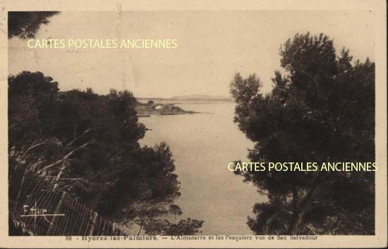 Cartes postales anciennes > CARTES POSTALES > carte postale ancienne > cartes-postales-ancienne.com Provence alpes cote d'azur Hyeres