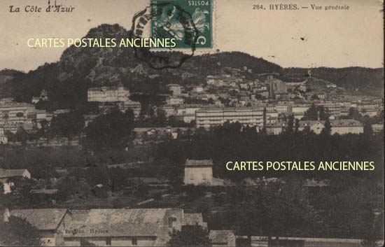 Cartes postales anciennes > CARTES POSTALES > carte postale ancienne > cartes-postales-ancienne.com Provence alpes cote d'azur Hyeres