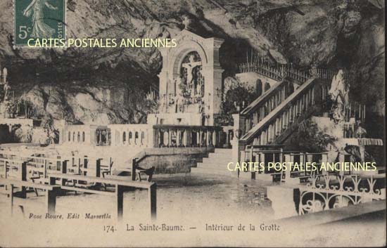 Cartes postales anciennes > CARTES POSTALES > carte postale ancienne > cartes-postales-ancienne.com Provence alpes cote d'azur Saint Maximin La Sainte Baume