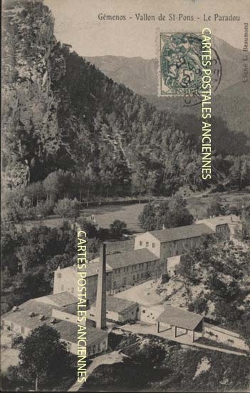 Cartes postales anciennes > CARTES POSTALES > carte postale ancienne > cartes-postales-ancienne.com Bouches du rhone  Gemenos