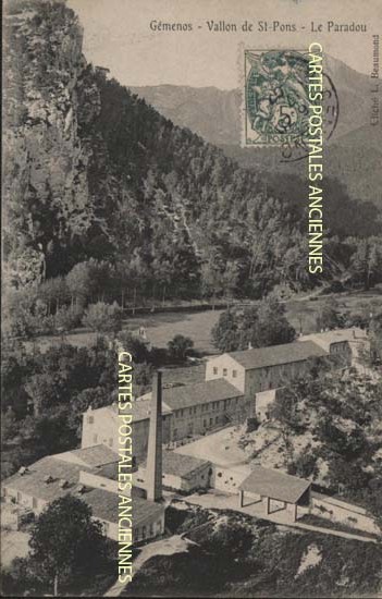 Cartes postales anciennes > CARTES POSTALES > carte postale ancienne > cartes-postales-ancienne.com Provence alpes cote d'azur Bouches du rhone Gemenos