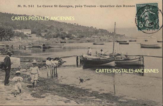 Cartes postales anciennes > CARTES POSTALES > carte postale ancienne > cartes-postales-ancienne.com Provence alpes cote d'azur Saint Mandrier Sur Mer
