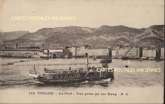 Cartes postales anciennes > CARTES POSTALES > carte postale ancienne > cartes-postales-ancienne.com Provence alpes cote d'azur Toulon