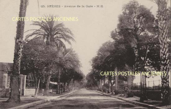 Cartes postales anciennes > CARTES POSTALES > carte postale ancienne > cartes-postales-ancienne.com Provence alpes cote d'azur Hyeres