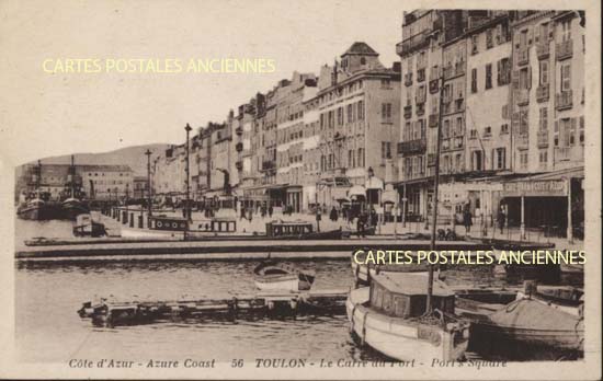 Cartes postales anciennes > CARTES POSTALES > carte postale ancienne > cartes-postales-ancienne.com Provence alpes cote d'azur Toulon