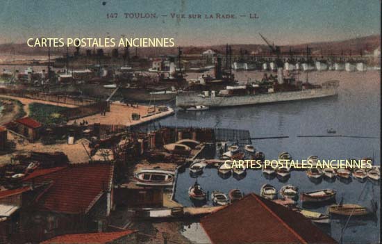 Cartes postales anciennes > CARTES POSTALES > carte postale ancienne > cartes-postales-ancienne.com Provence alpes cote d'azur Toulon
