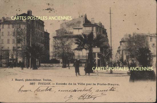 Cartes postales anciennes > CARTES POSTALES > carte postale ancienne > cartes-postales-ancienne.com Provence alpes cote d'azur Toulon