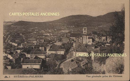 Cartes postales anciennes > CARTES POSTALES > carte postale ancienne > cartes-postales-ancienne.com Provence alpes cote d'azur Hyeres