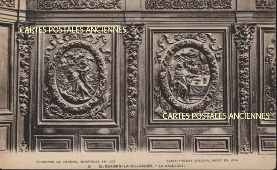 Cartes postales anciennes > CARTES POSTALES > carte postale ancienne > cartes-postales-ancienne.com Provence alpes cote d'azur Saint Maximin La Sainte Baume
