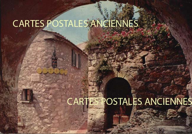 Cartes postales anciennes > CARTES POSTALES > carte postale ancienne > cartes-postales-ancienne.com Provence alpes cote d'azur Alpes maritimes Eze