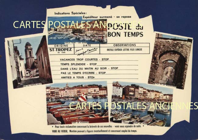 Cartes postales anciennes > CARTES POSTALES > carte postale ancienne > cartes-postales-ancienne.com Provence alpes cote d'azur Saint Tropez