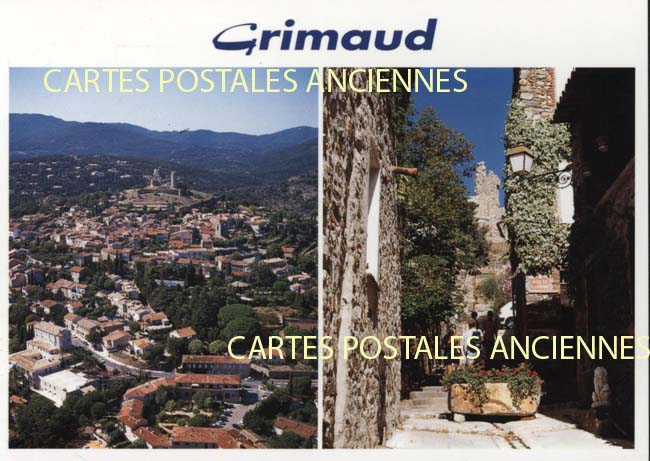 Cartes postales anciennes > CARTES POSTALES > carte postale ancienne > cartes-postales-ancienne.com Provence alpes cote d'azur Var Grimaud