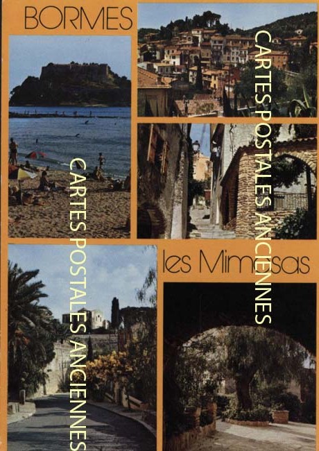 Cartes postales anciennes > CARTES POSTALES > carte postale ancienne > cartes-postales-ancienne.com Provence alpes cote d'azur Var Bormes Les Mimosas