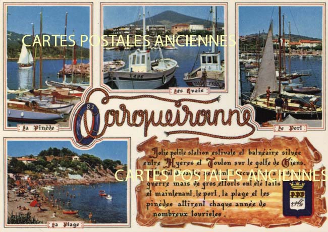 Cartes postales anciennes > CARTES POSTALES > carte postale ancienne > cartes-postales-ancienne.com Provence alpes cote d'azur Var Carqueiranne