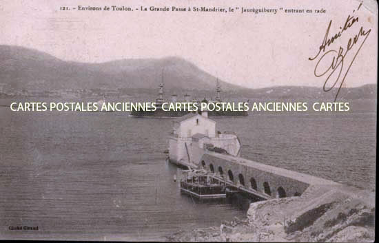 Cartes postales anciennes > CARTES POSTALES > carte postale ancienne > cartes-postales-ancienne.com Provence alpes cote d'azur Saint Mandrier Sur Mer
