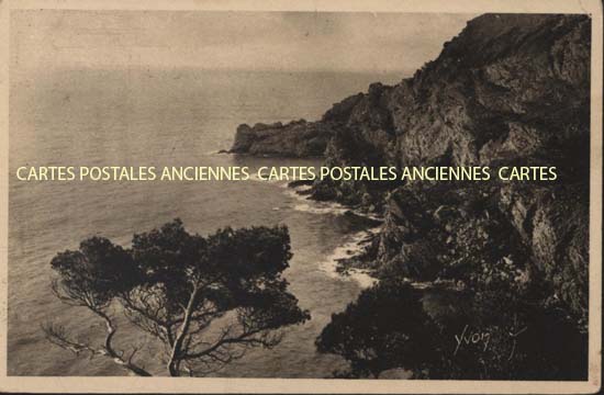 Cartes postales anciennes > CARTES POSTALES > carte postale ancienne > cartes-postales-ancienne.com Provence alpes cote d'azur Porquerolles