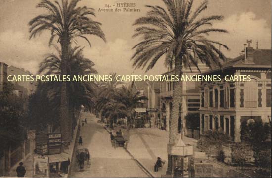 Cartes postales anciennes > CARTES POSTALES > carte postale ancienne > cartes-postales-ancienne.com Provence alpes cote d'azur Hyeres