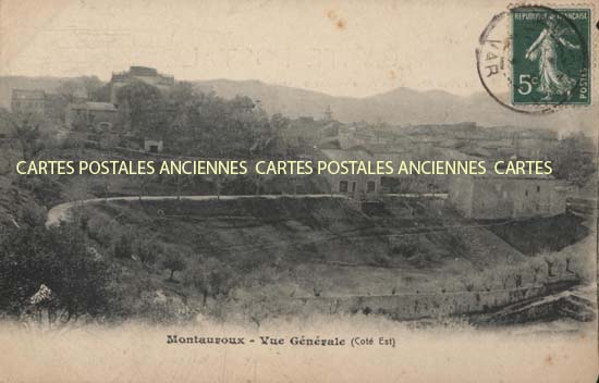 Cartes postales anciennes > CARTES POSTALES > carte postale ancienne > cartes-postales-ancienne.com Provence alpes cote d'azur Var Montauroux