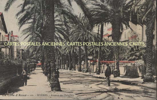 Cartes postales anciennes > CARTES POSTALES > carte postale ancienne > cartes-postales-ancienne.com Provence alpes cote d'azur Hyeres