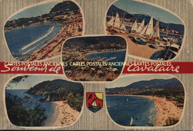 Cartes postales anciennes > CARTES POSTALES > carte postale ancienne > cartes-postales-ancienne.com Provence alpes cote d'azur Var Cavalaire Sur Mer